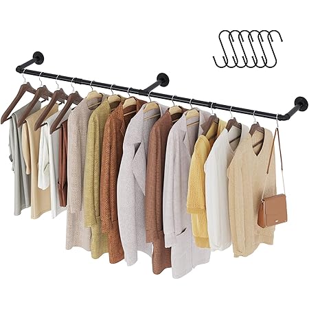 Amazon.com: MDEPYCO 2 Pcs Height Adjustable Metal Chain Clothing ...