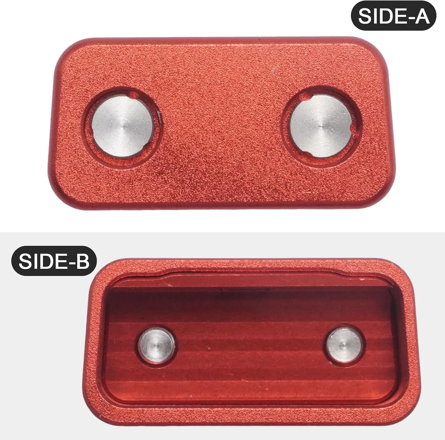 Red Anti-Theft OBD2 Port Lock, OBD Port Protector, Vandal-Resistant Aluminium Alloy Design, Suitable for Cars, SUVs and Trucks, Enhancing Vehicle Security