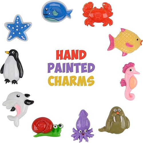 Miniatura 3 de Play Putty - Masilla de terapia para niños con encantos, terapia de mar azul profundo, resistencia media, aumenta las habilidades motoras finas y la