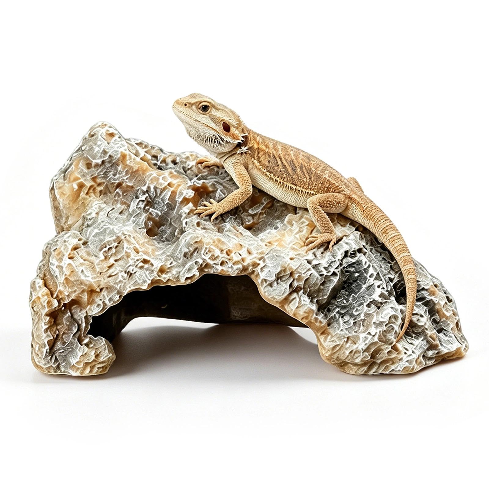Large Reptile Hideout Cave, Cave Reptile Accessories