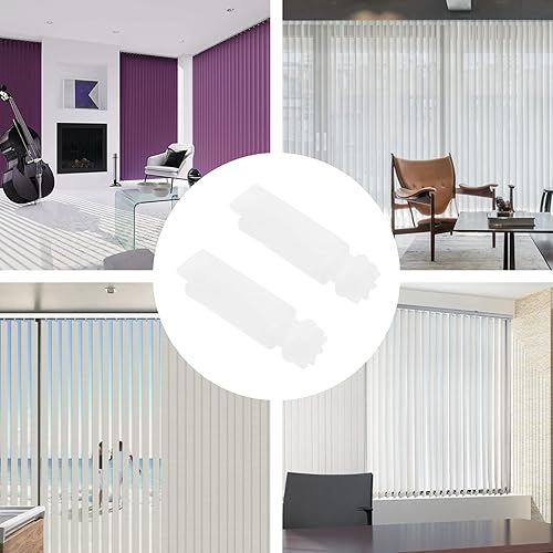 Miniatura 5 de Kit de reparación de accesorios de polea ciega vertical, accesorios de cortina de plástico para reparación de persianas de ventana, 10 uds