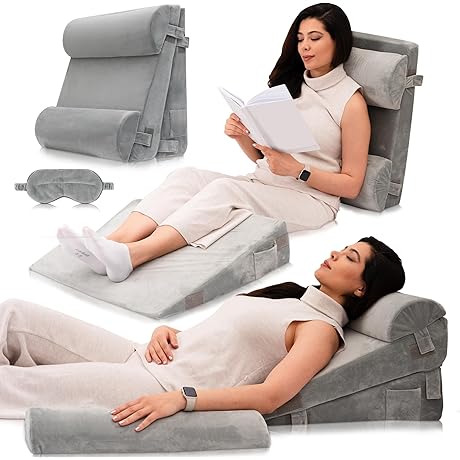 Wedge Pillow for Shoulder Pain Relief: Enhanced Comfort and Support