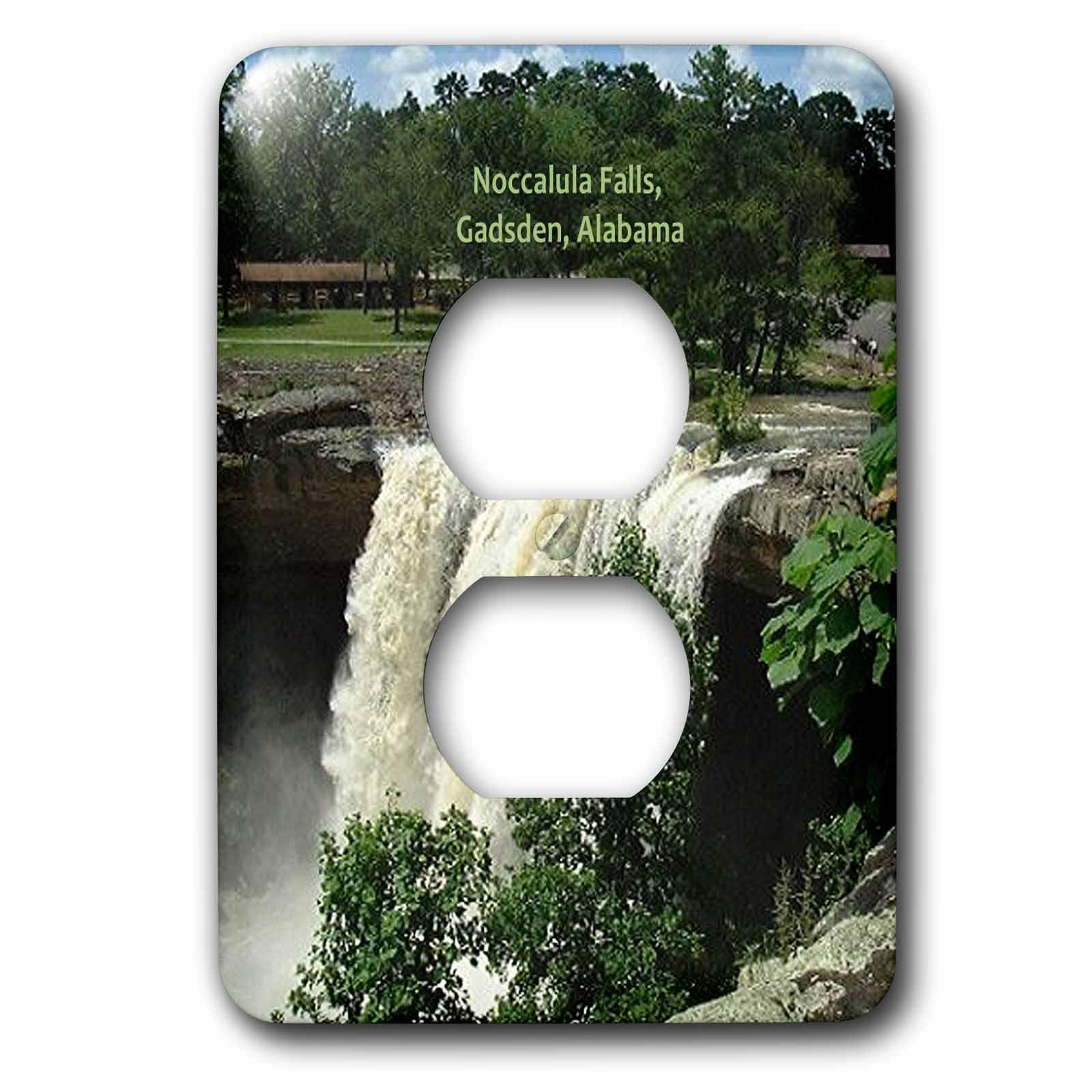Noccalula Falls Gadsden plaque 2 prises pour un salon nature