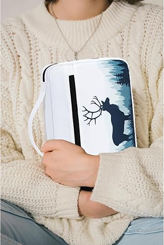 Miniatura 9 de Fundas para la Biblia para mujer, funda para la Biblia para niñas, bolsas de la Biblia para niños, funda de transporte con asa, estuche de