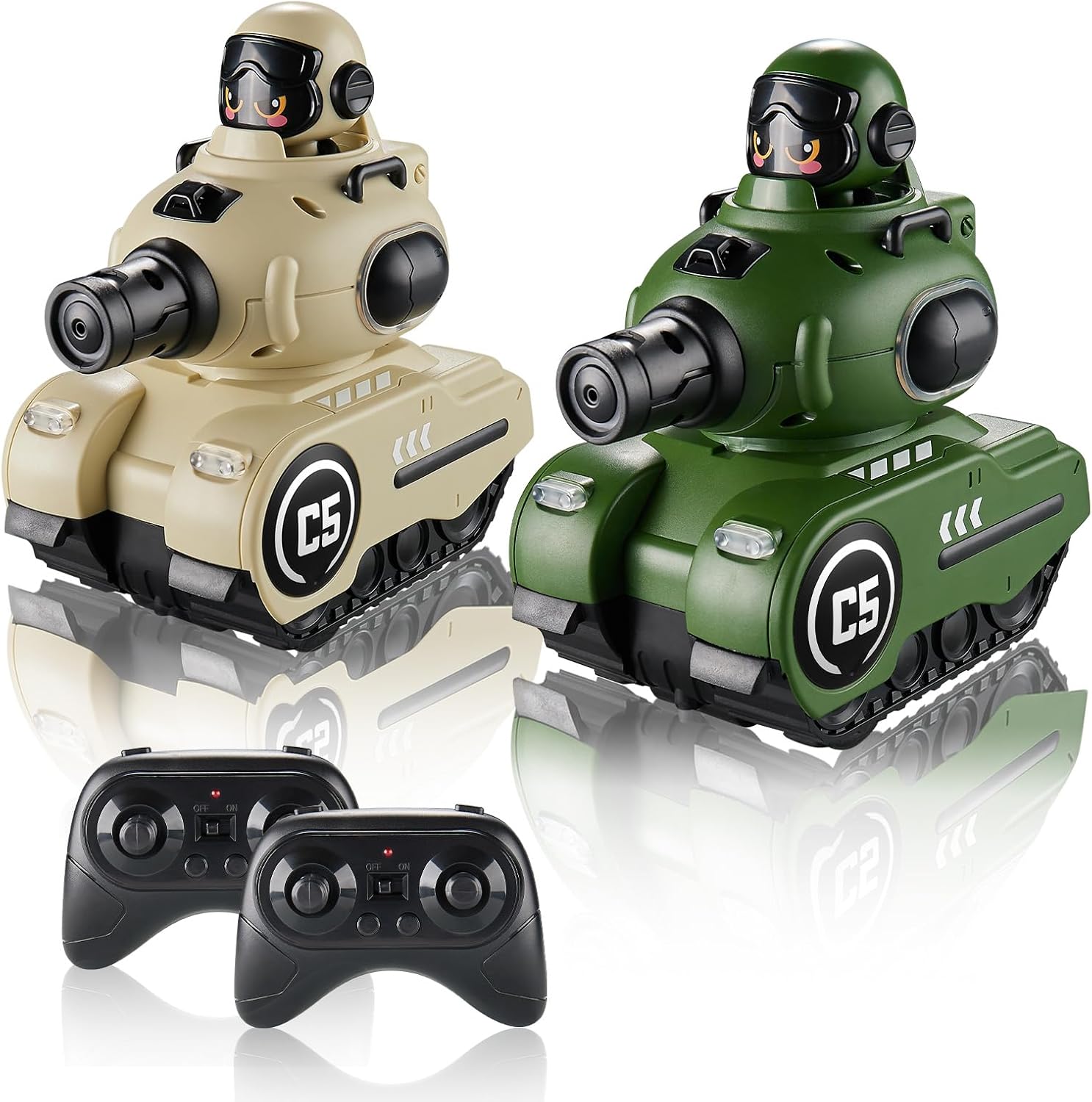 RC Battle Tanks with Infrared System and Sound Effects, RC Army Combat Vehicle Toy, Battle Tanks with HP Station for Boys & Girls Age 6-12, Christmas Birthday Gifts for 6-12 Year Kids, 2 Pack RC Battle Tanks with Infrared System and Sound Effects, RC Army Combat Vehicle Toy, Battle Tanks with HP Station for Boys & Girls Age 6-12, Christmas Birthday Gifts for 6-12 Year Kids, 2 Pack