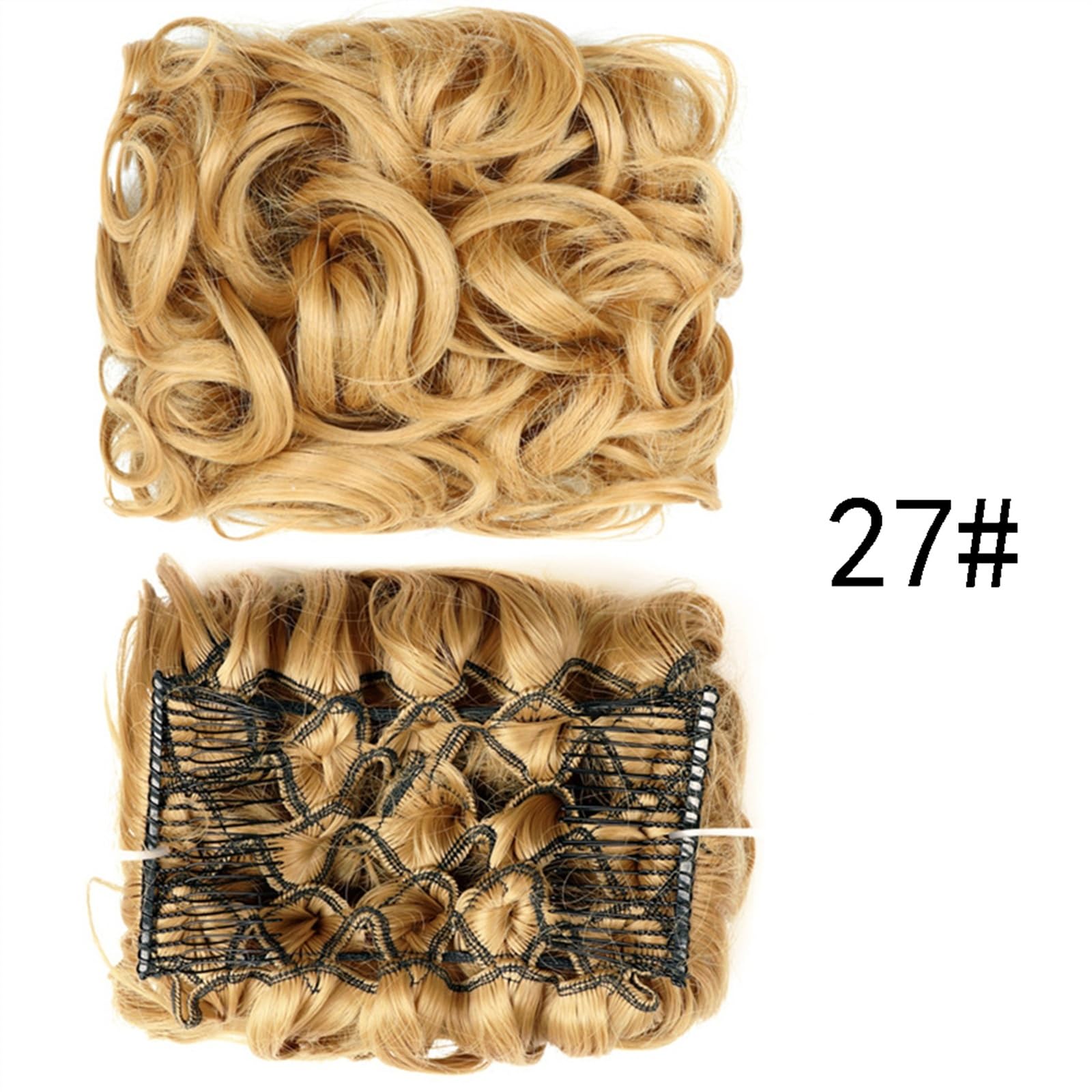 Gumka do włosów, syntetyczne, kręcone, kok, grzebienie, przedłużenie włosów na klips, falowane, kręcone, chignon, taca, koński ogon, przedłużenie włosów dla kobiet