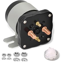 Compatible with White Rodgers 586-105111/586-902 OEM Replacement Starter Solenoid, 12 Volt DC 200 Amp Continuous Duty, 4 Terminal, Heavy Duty Solenoid Relay Switch