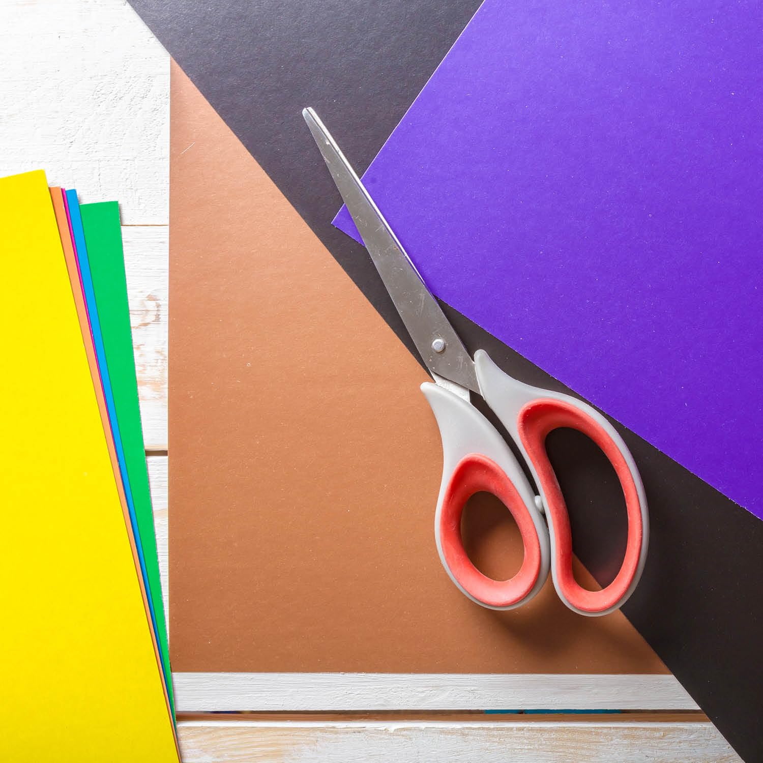 Cartoncino Fotografico PLAY-CUT A4 - 300 G/m&sup2;, 50 Fogli, 10 Colori Diversi