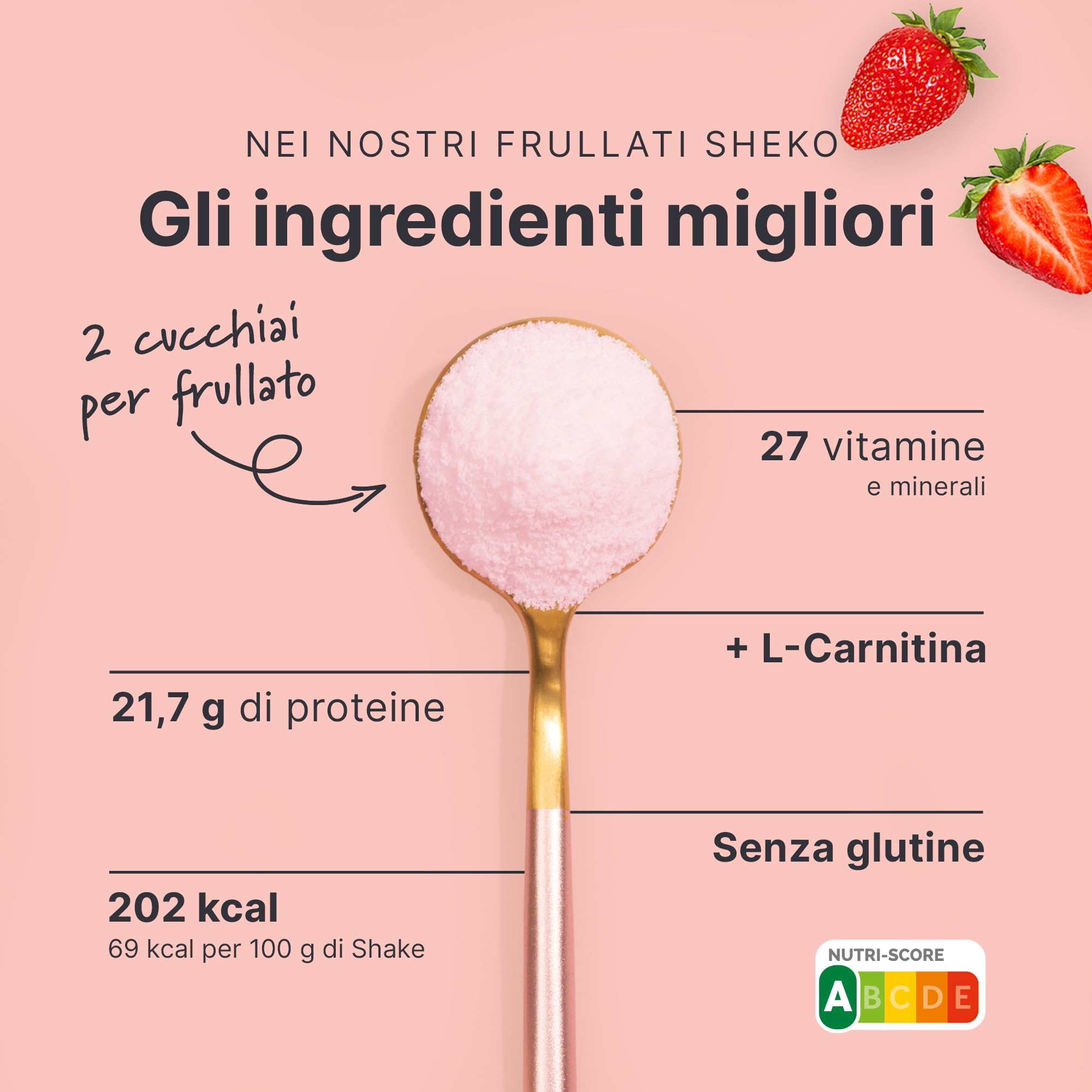 SHEKO Pasto Sostitutivo Dimagrante 3er Bundle – 21 Frullati Proteici 378g