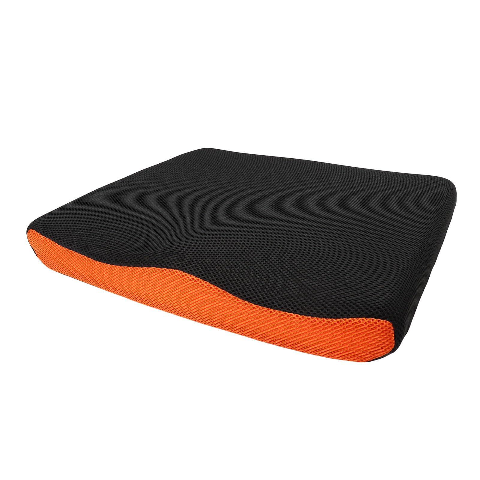 Cuscino per Coccige in Memory Foam, Antiscivolo, Comodo Cuscino per il Sedere, Seduta Prolungata in Ufficio e a Casa, 15,75x17,32 Pollici