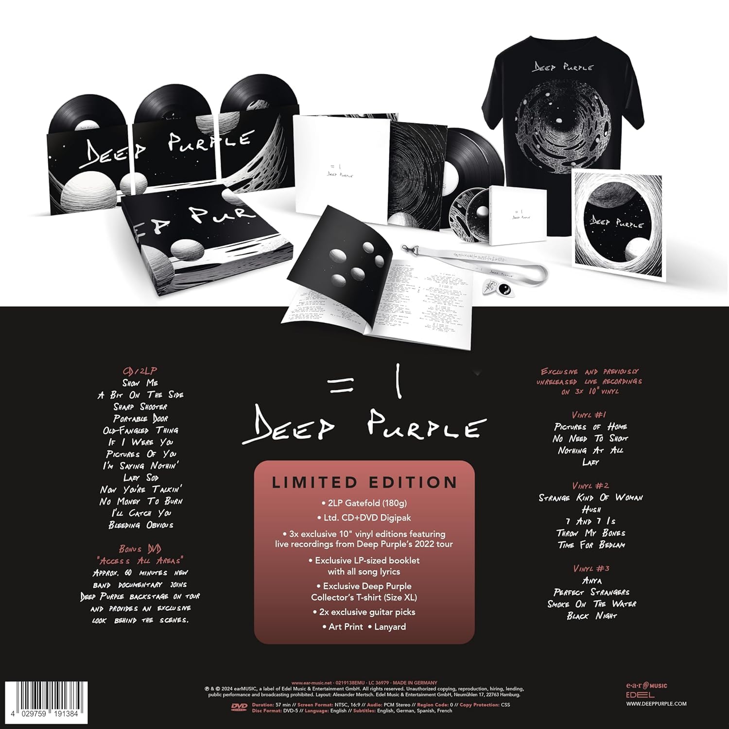 =1 (Limited x prints + merch)