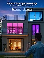 Vista 5 de Govee Smart Light Bulbs 1200 Lumens, Color Changing Light Bulbs RGBWW Dimmable, Works with Alexa & Google Assistant, Color Bulb, 12W 85W Equivalent