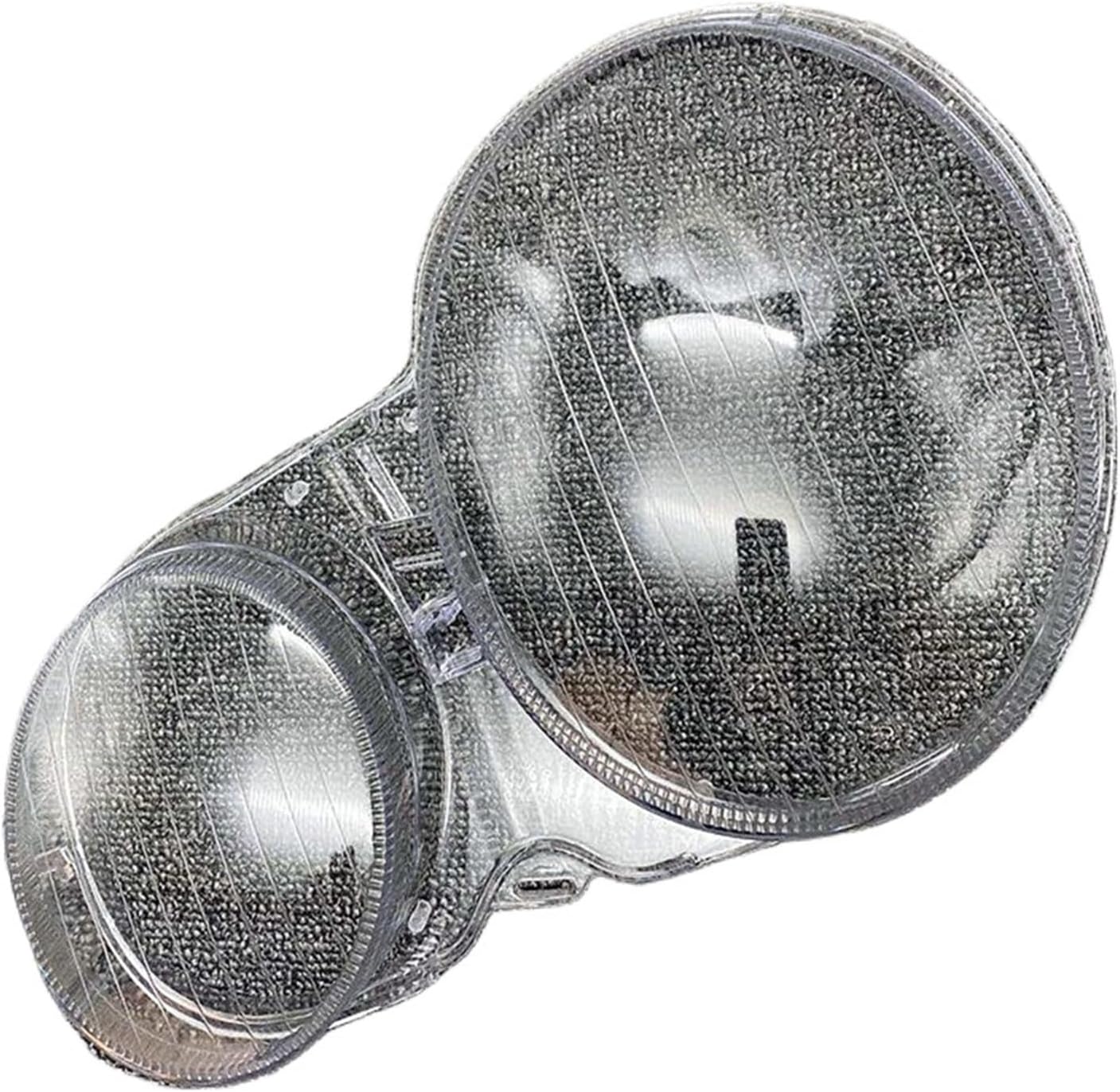 Compatible for Mercedes for Benz W210 E240 E320 2002~2004 Plexiglass Front Headlamp Cover Transparent Lampshade Lamp Shade Headlight Shell(Left)