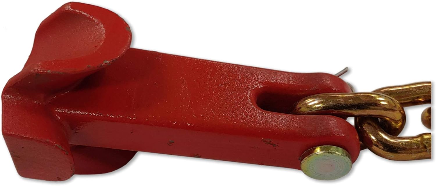 Champ 18 in Chain and Claw Hook with Mo-Clamp Hole Hugger - 5-Ton Capacity Professional - Made in USA