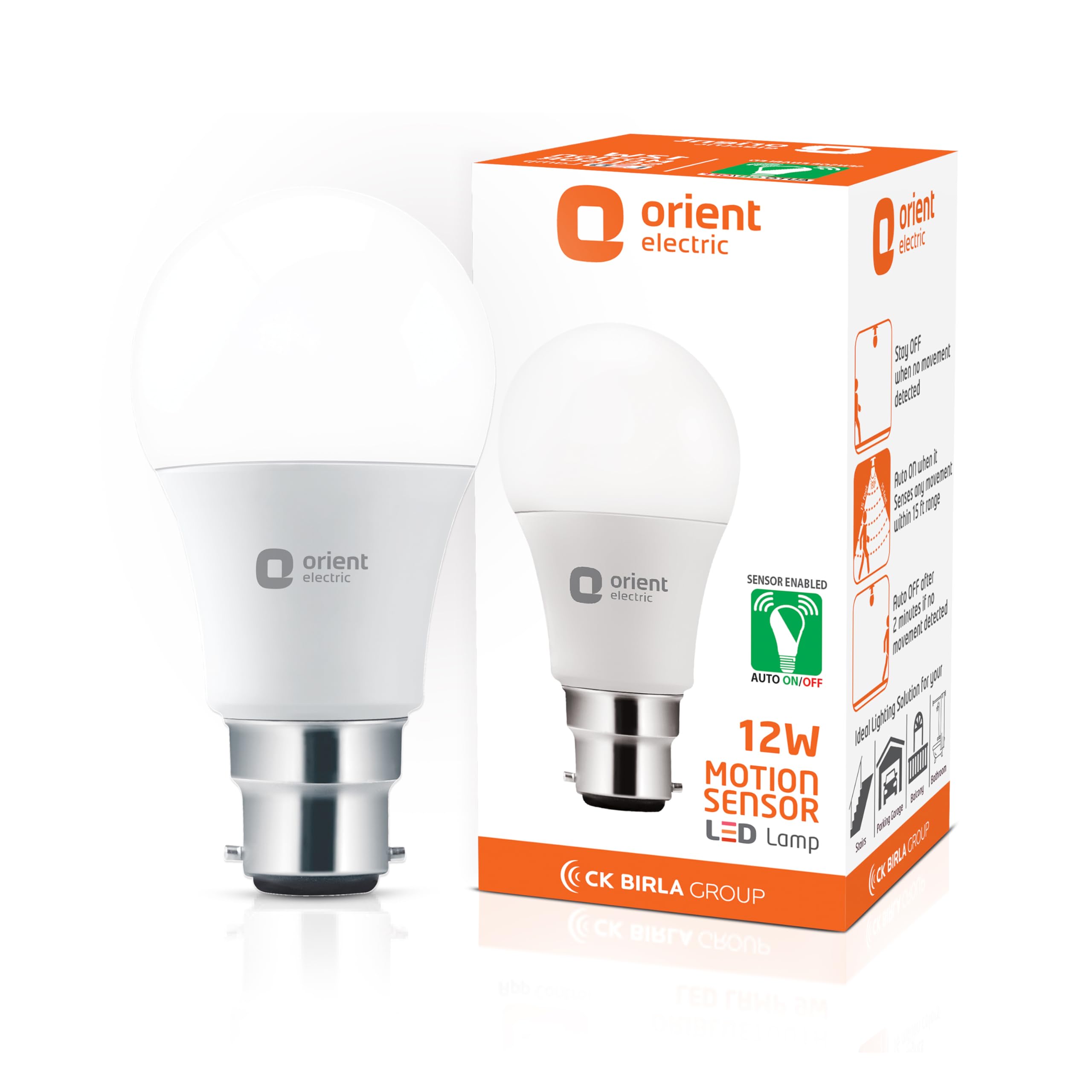Orient Motion Sensor LED Bulbs - Auto On/Off, FREE SHIPPING -1