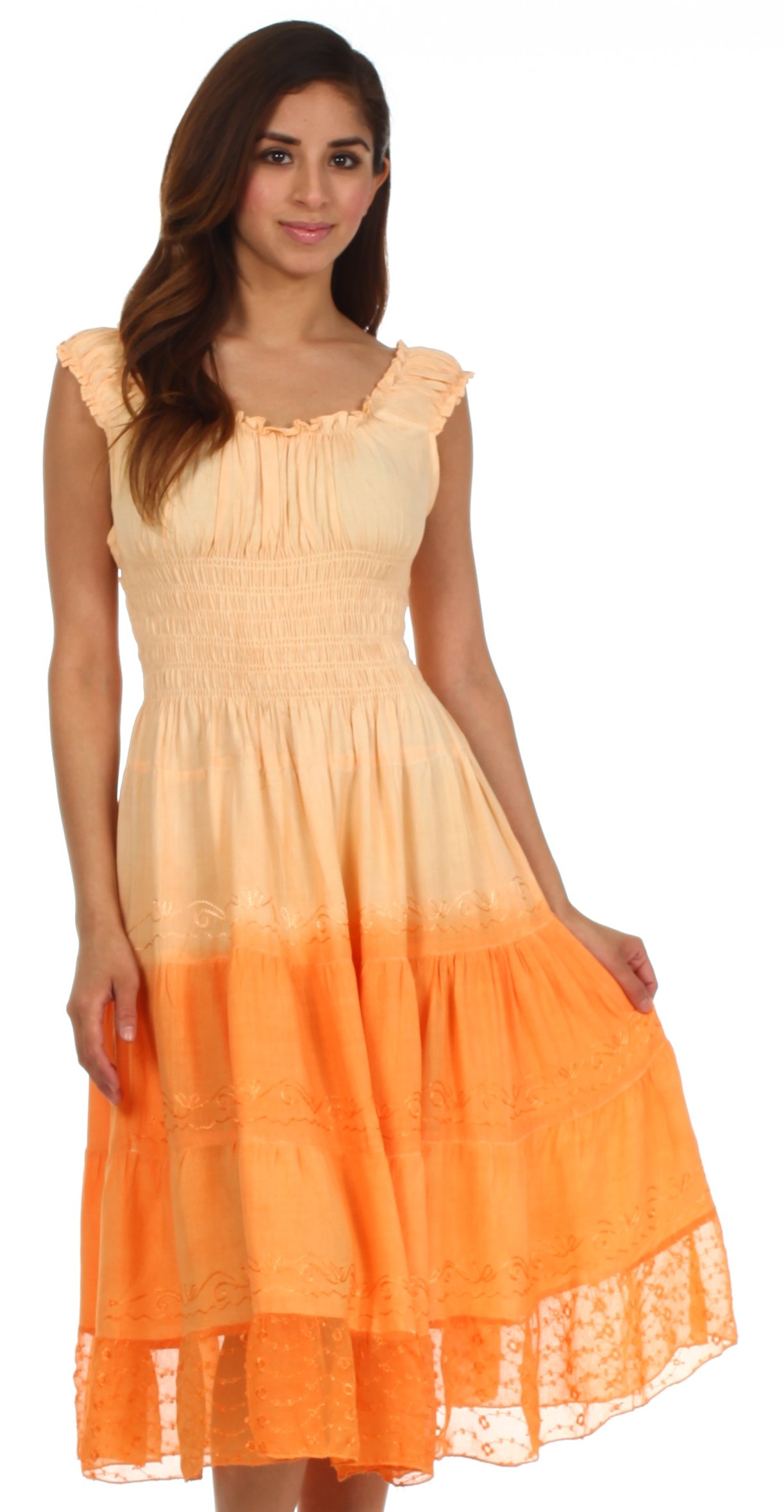 Sakkas Spring Maiden Ombre Robe Paysanne
