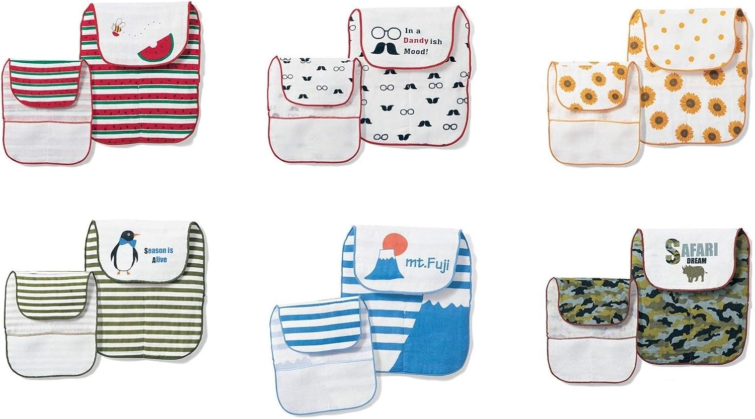 Dwsioow ５重ガーゼ汗取りパッド ベビー 赤ちゃん 背中 インナー あせも対策 ガーゼ パイル かわいい 無