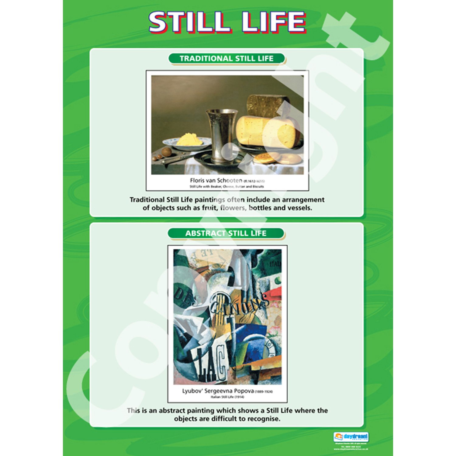 Still Life, 59.4L x 85W cm