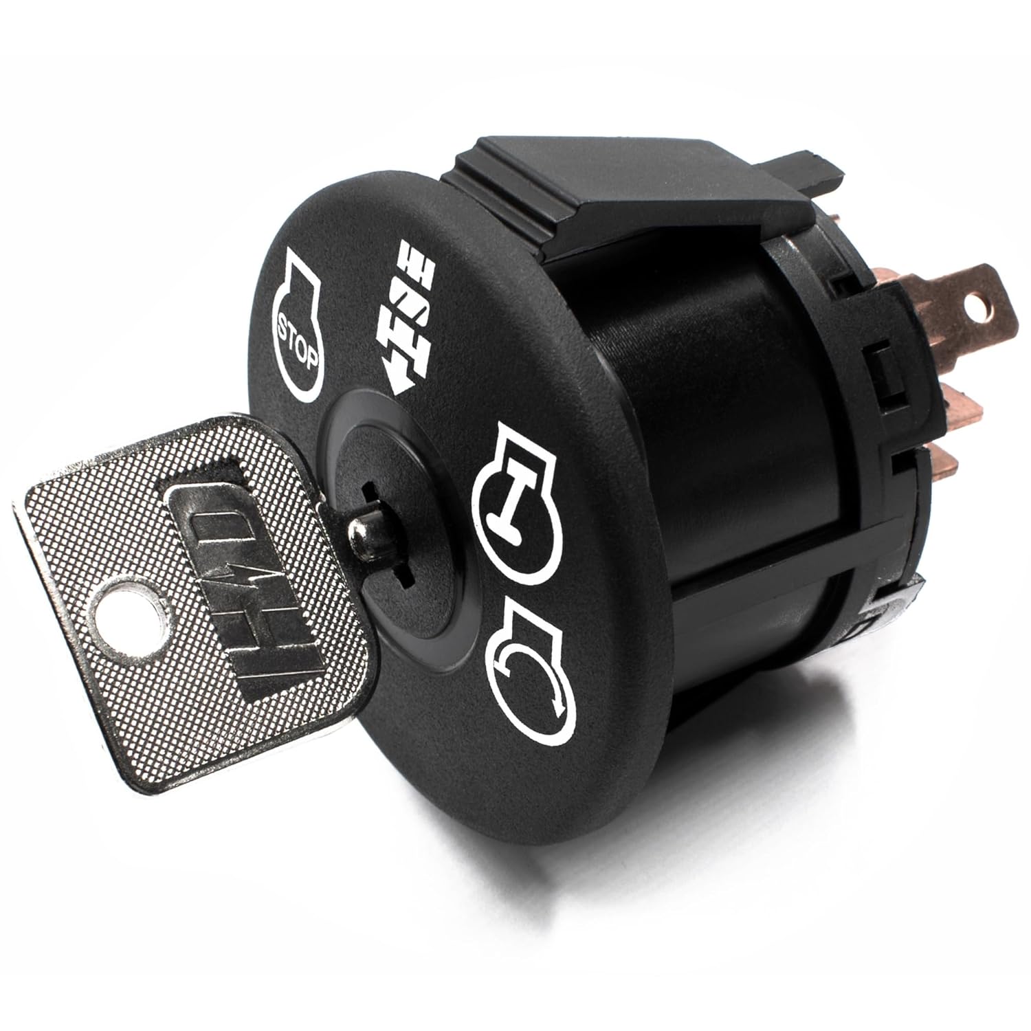 HD Switch Starter Ignition Switch Replaces Husqvarna AYP YTH2648 YTH2654 YTH18542 YTH2042 YTH2146 YTH2448 - OEM Upgrade Includes 2 Keys