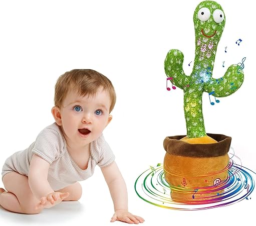 Amazon Co Jp Amazon限定ブランド Emoin 真似するぬいぐるみ 動くサボテン 踊るサボテン 歌うサボテン 録音 ぬいぐるみ Talking Cactus Toy For Kids プレゼント 子供の日 飾り 誕生日 クリスマス 英語の歌付き 電池式 6歳以上の子供向け 箱詰め 刺繍ボタン おもちゃ