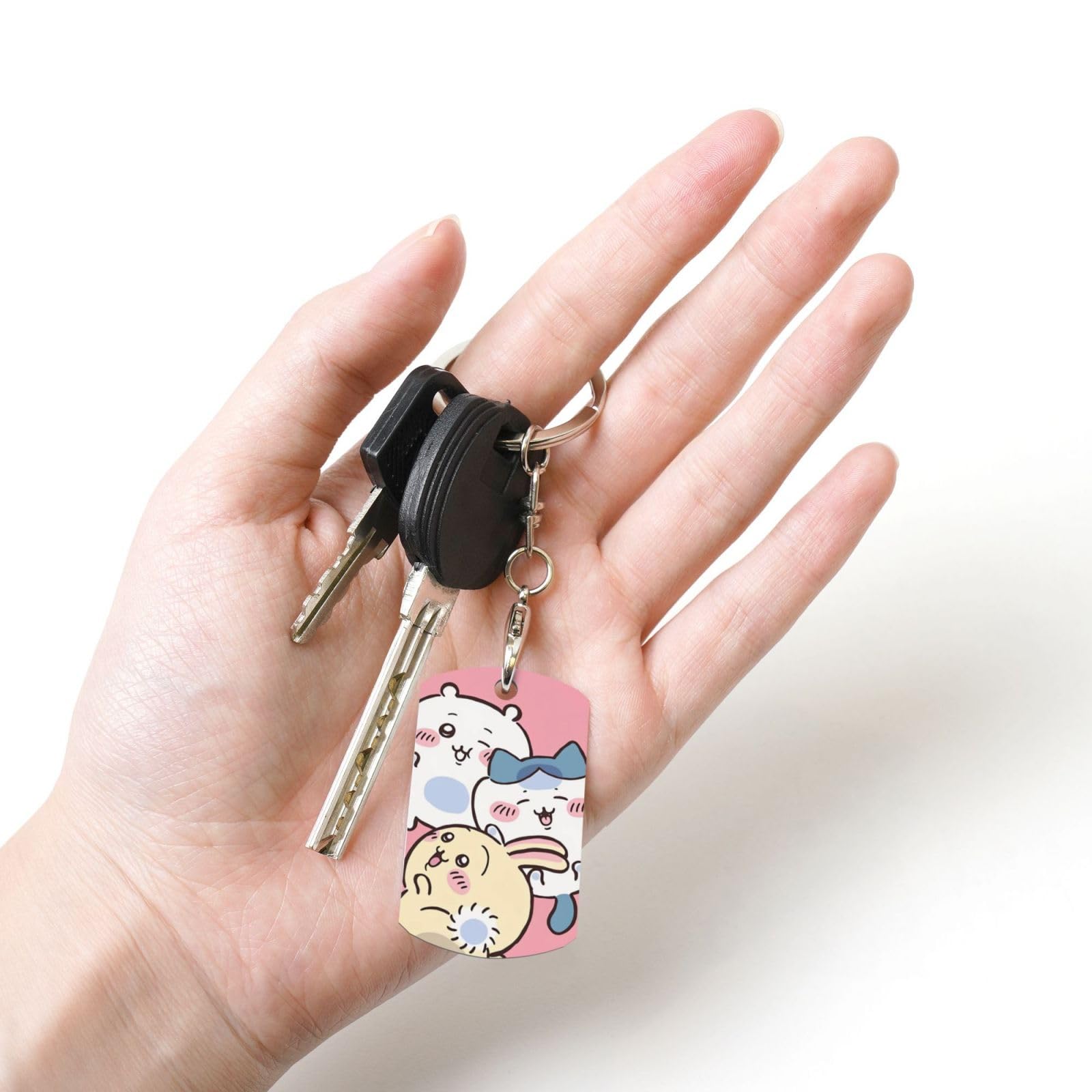 Amazon.co.jp: キーホルダー ちいかわ ちいかわ ピンク 車