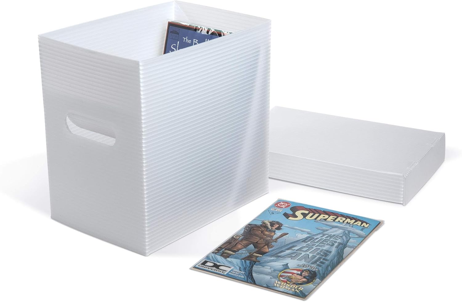 Gaylord Archival Polypropylene Comic Book Box - 7 13/16W x 11L x 11" H