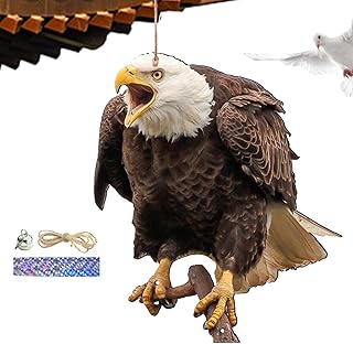 鳥よけ 鳩よけ カラスよけ 防鳥 鳥除け カラス撃退 からす撃退 鳩撃退 鳥獣害対策 鳥対策グッズ 鳥よけかかし フクロウかかし 鳥糞 ふくろう カラスよけ 鳩避けグッズ 鳥害 対策 威嚇 駆除 田舎 中庭 芝生 果樹園 家庭菜園 農作物被害防止 鳥怖がらせ装置 鳥よけペンダント 鳥よけグッズ