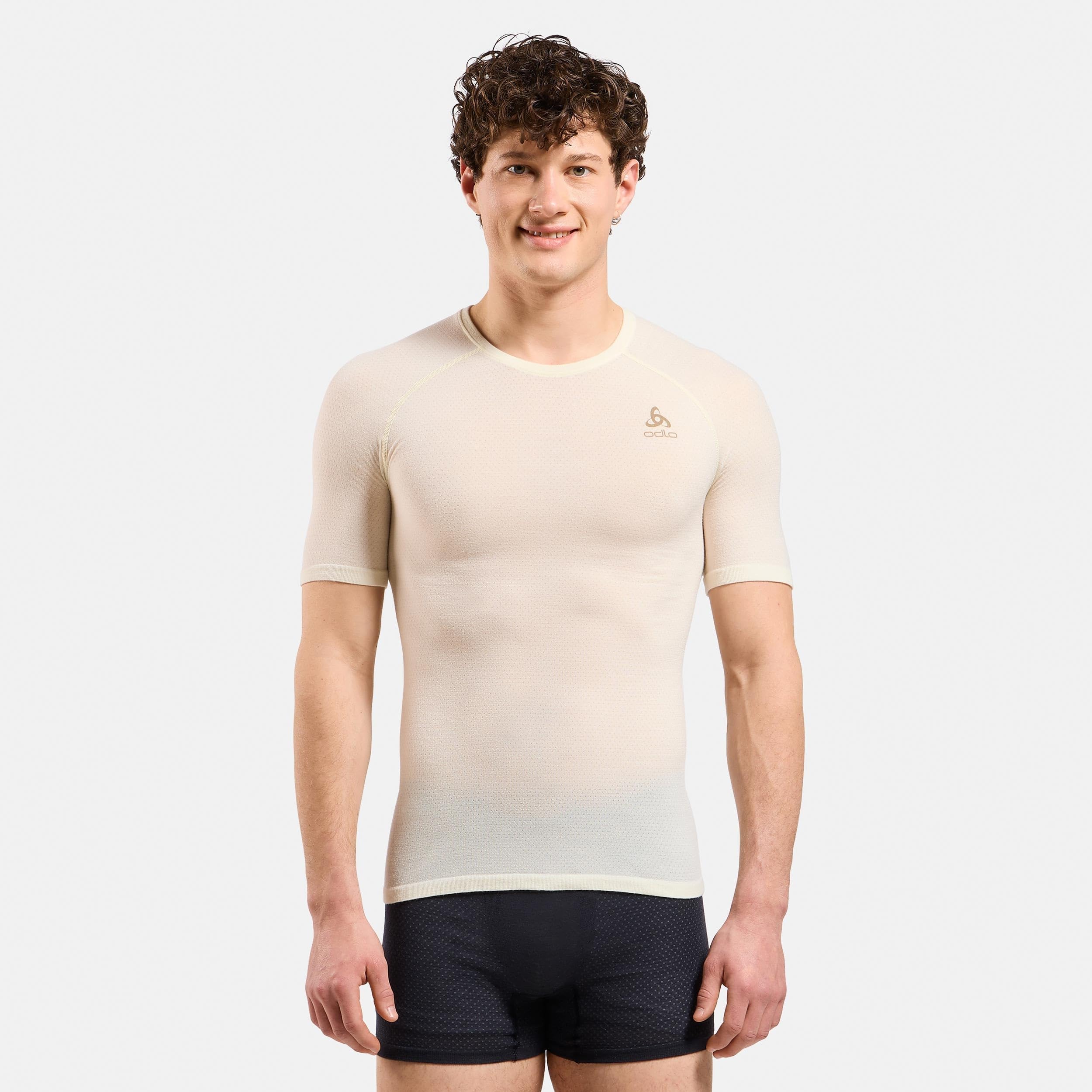 Odlo Herren Merino PW 140 Seamless Bl T-Shirt