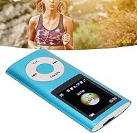 Vista 5 de Reproductor de MP3, reproductor de música MP3 portátil con pantalla LCD delgada de 1.8 pulgadas, batería de litio de 200 mAh, multifuncional, sonido