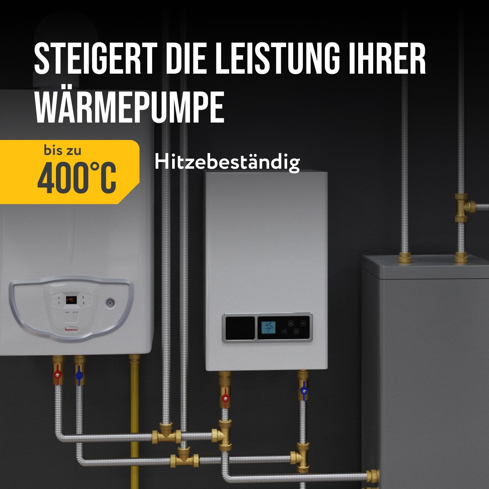 Stahlmann CSST316L rura falista ze stali nierdzewnej do opalania wodą w pierścieniu, wyżarzona, rura solarna, rura ochronna na kabel, rura grzewcza DN20 x 10 m