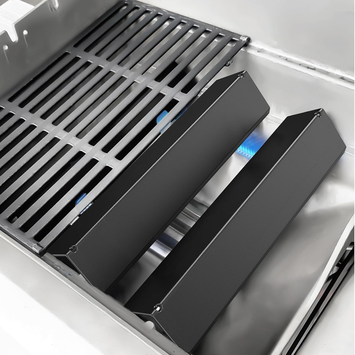 Uniflasy Burner & Flavorizer Bars Replacement for Weber Spirit I & II 200 Series, Fits E210 E220 S210 S220 (Front Control), Replaces 69785 7635, 304 Stainless Steel Burners, Grill Parts Kit