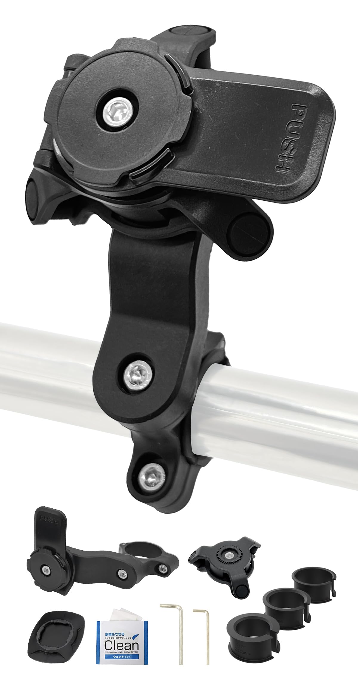 Amazon.co.jp: GOROPRI クアッドロック quad lock 互換品 原付 スマホ