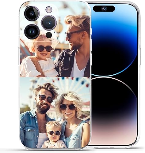 Funda personalizada para iPhone 14 13 12 11 Pro Max Xr X XS, diseña tu propia funda para teléfono con imagen, protección antiarañazos y antigolpes,