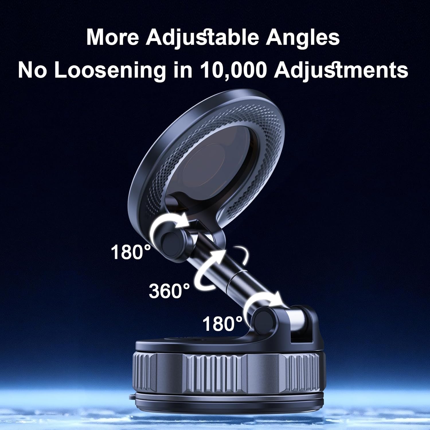 [2026 NEW] for MagSafe Car Phone Holder,Upgraded Magnetic Suction Cell Phone Mount for Dashboard Windshield Screen,Tesla Truck Van GPS Stand Cradle for iPhone 17 Pro Max 16 15 14 13 12 Samsung Android