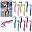 Honoson 12 Pcs Disposable Bikini Razors for Women Bikini Line Trimmer Shaver Small T Type Razor Durable Travel Accessories Pubic Hair Removal Beauty for Body Cosmetic Tool(Multicolor)