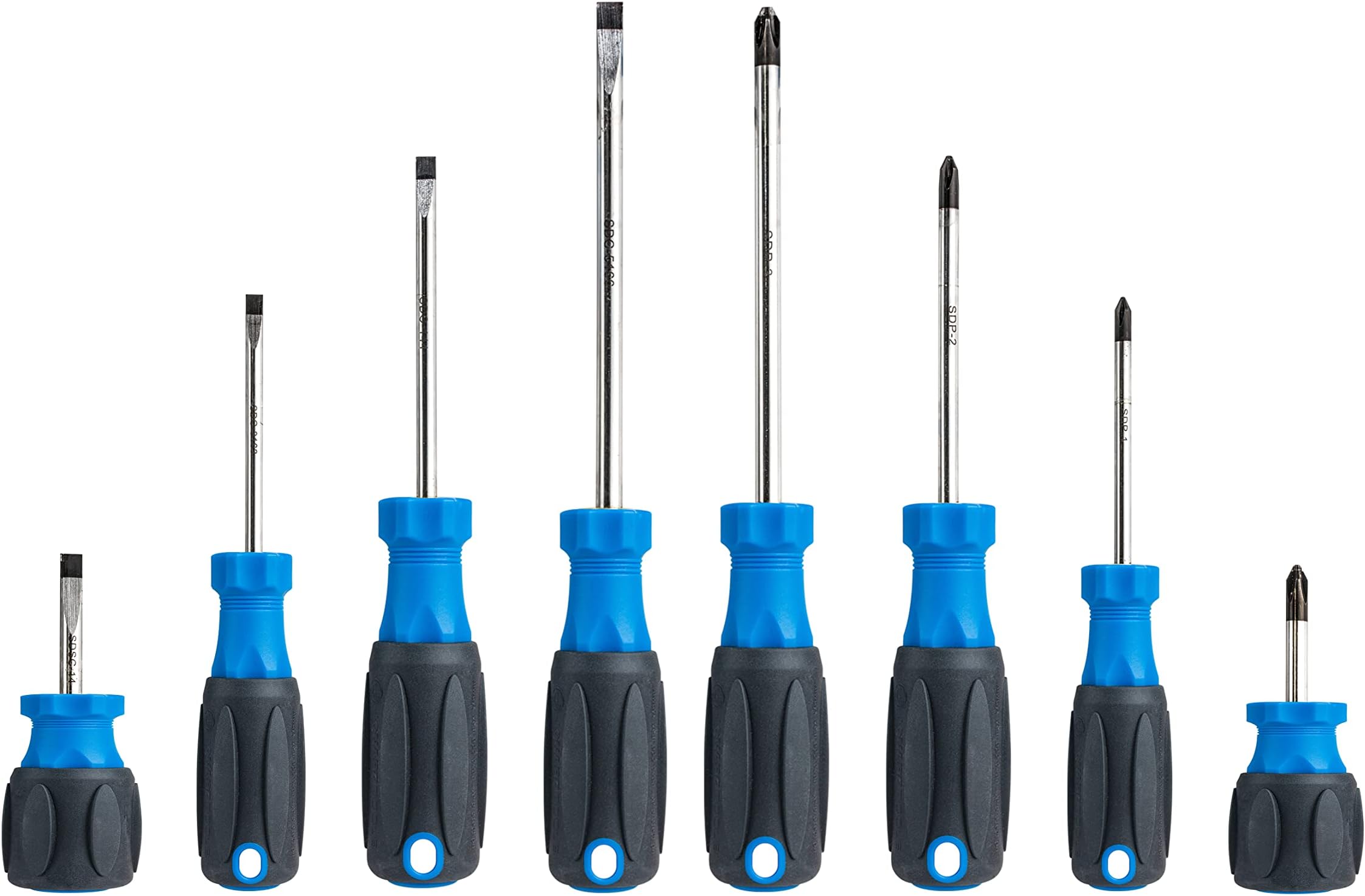 Jonard Tools SDK-8 Screwdriver with Comfort Grip 8-Piece Set