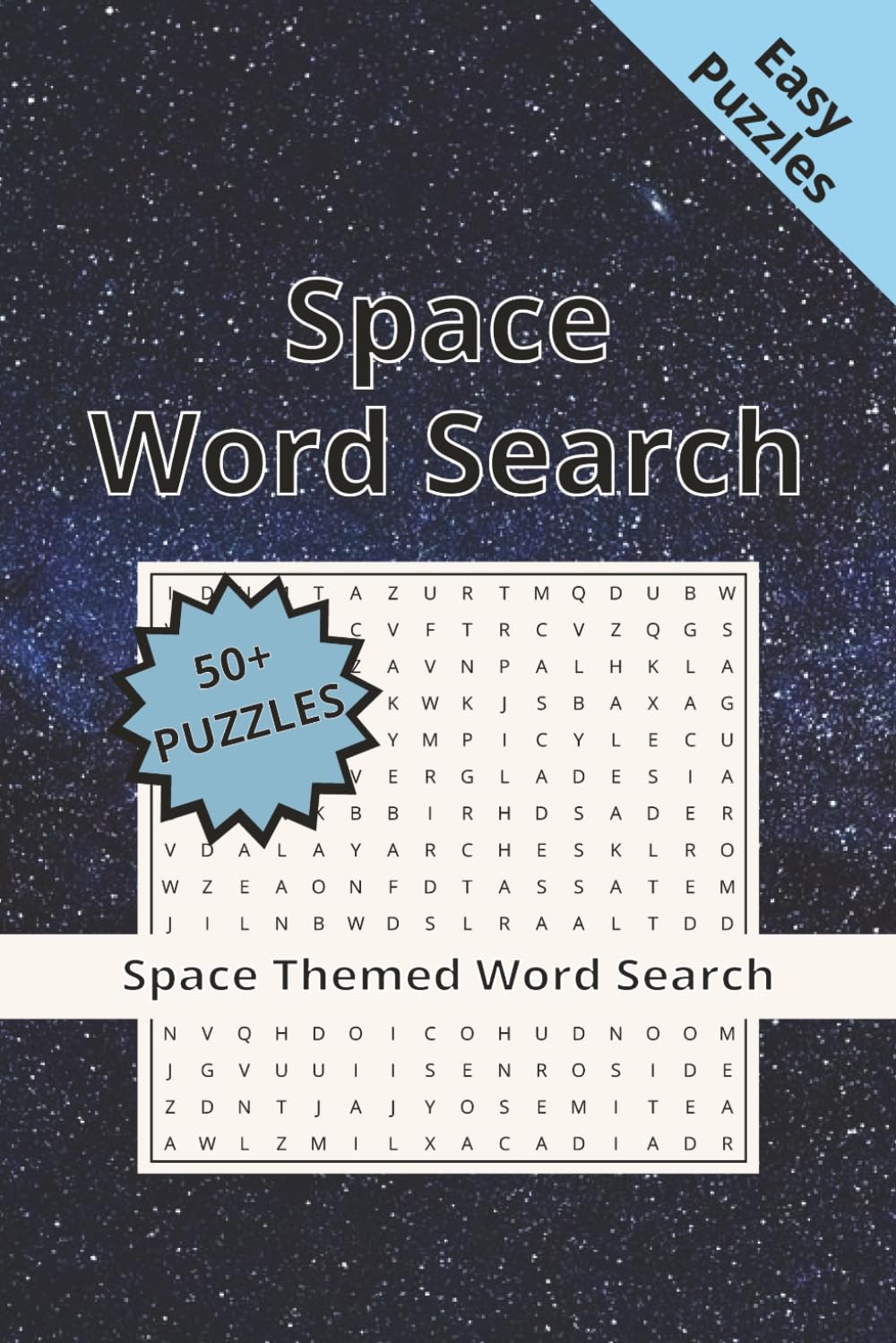 Space Word Search Puzzle Book: Word Search Puzzles With Answers