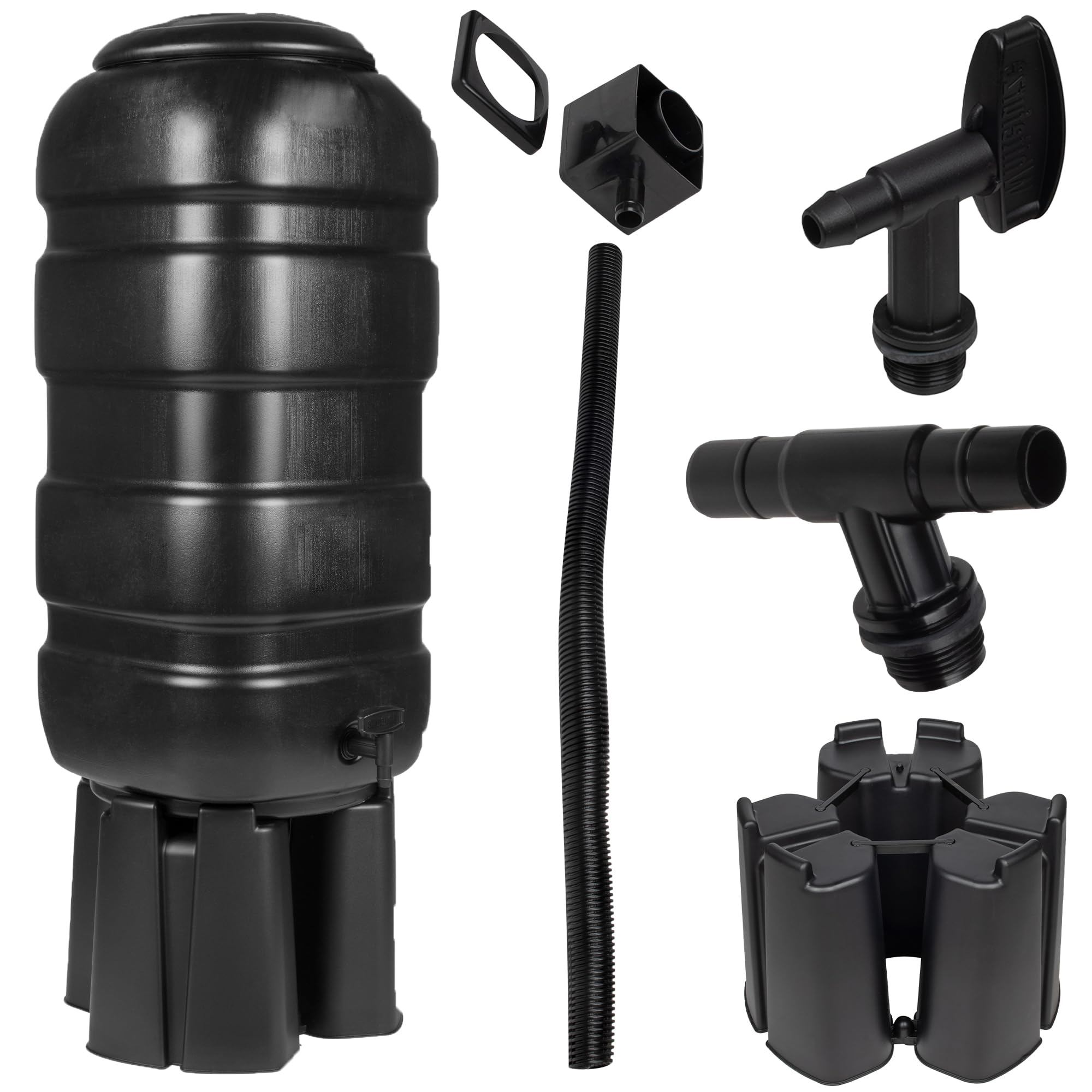 Hardys 100L Slimline Garden Water Butt Complete Kit