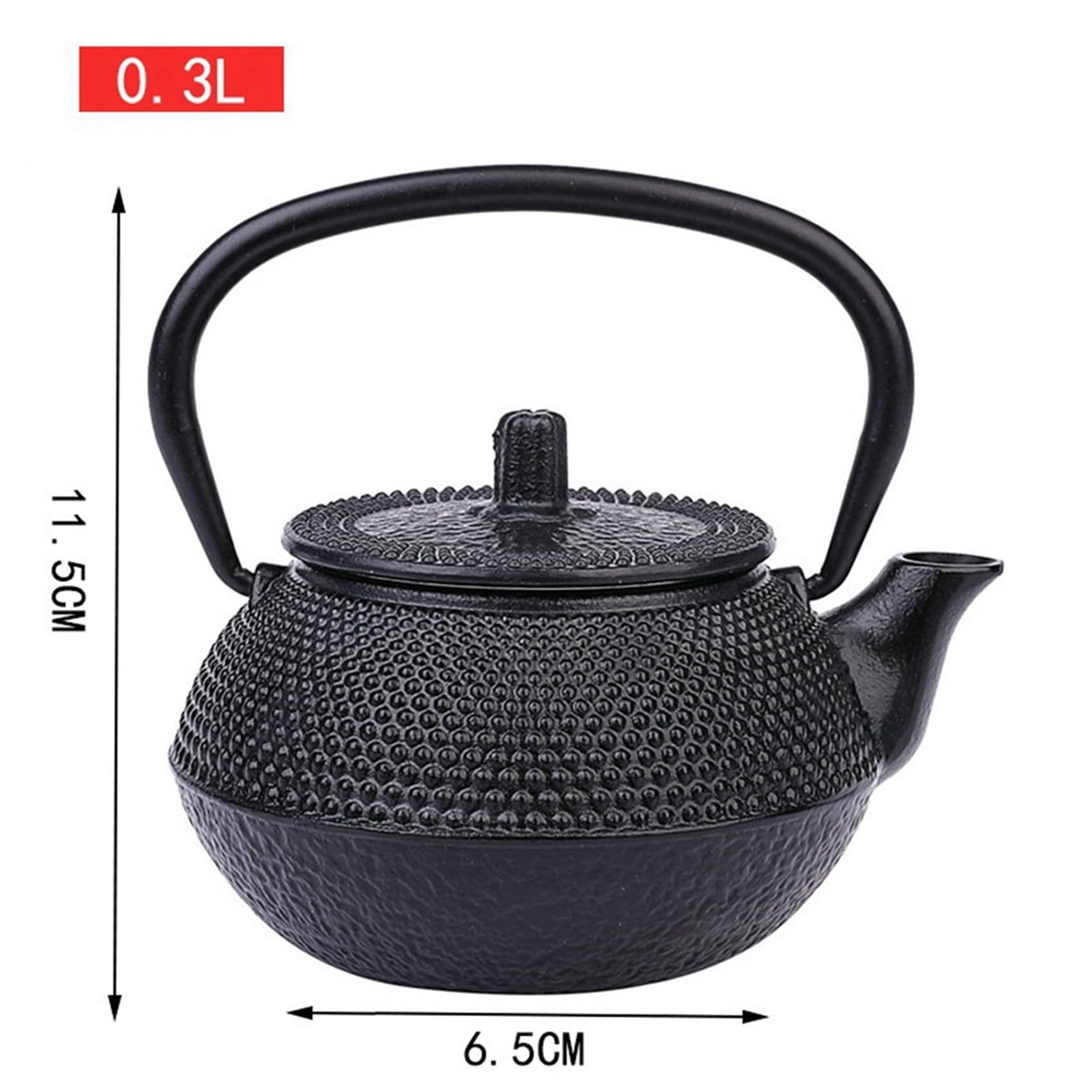 2 x z sitkiem do herbaty z japońskiego żeliwa, z herbaty oolong, herbaty puer, czajniczek, 300 ml