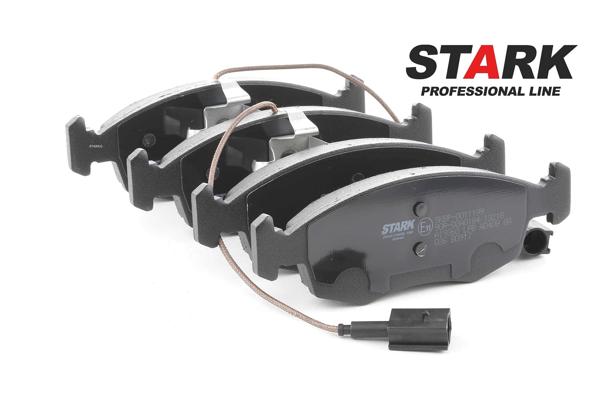 STARK SKBK-10991062 Juego para eje Kit de discos de freno y pastillas Delantero sin tornillos Compatible con FIAT GRANDE PUNTO 199