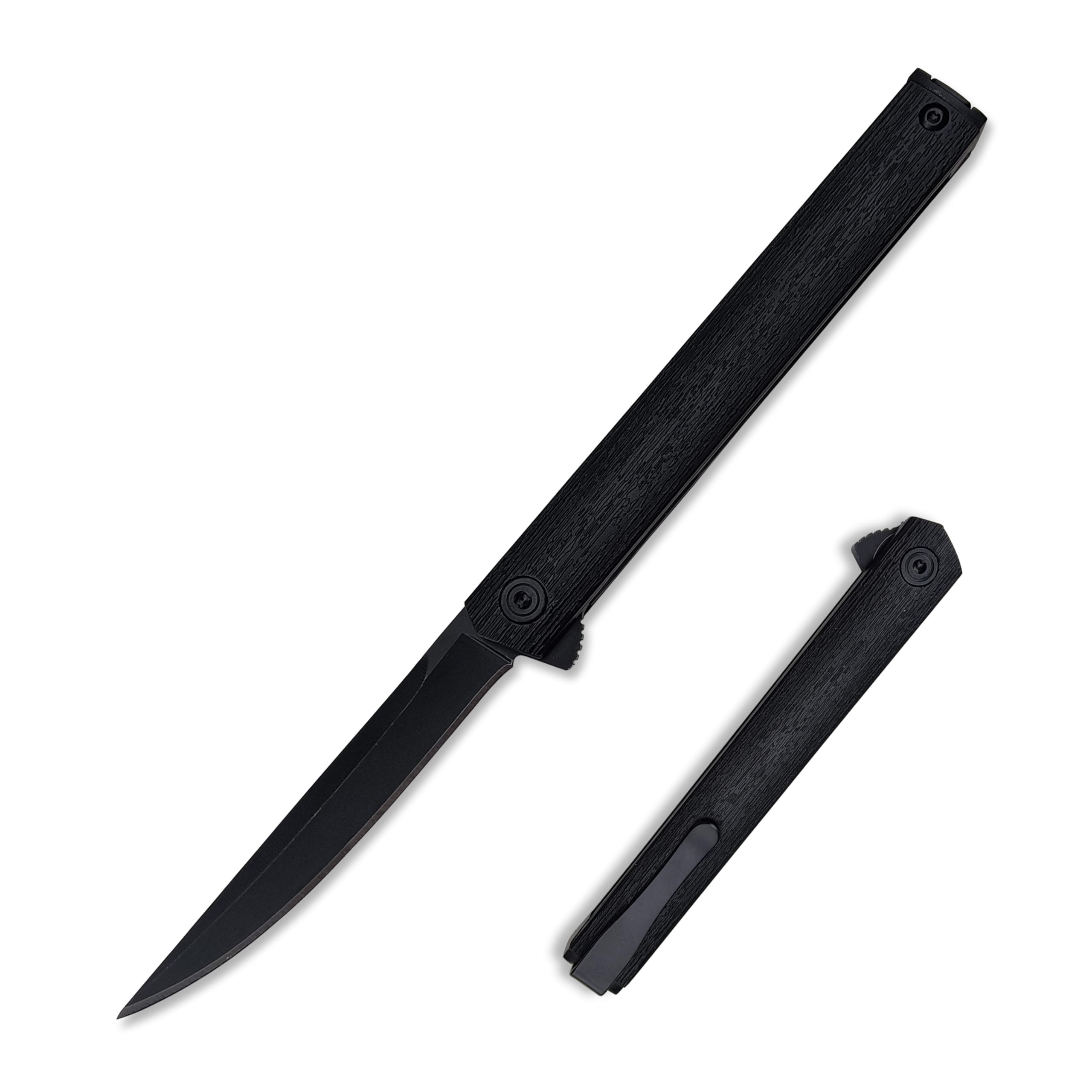 CL 2026 黒 スリーブ ＆ブレイブバングル プロモ ミラー 1枚 セット Amazon.com: 7.76in CEO Flipper Pocket Folding Knife, Liner Lock
