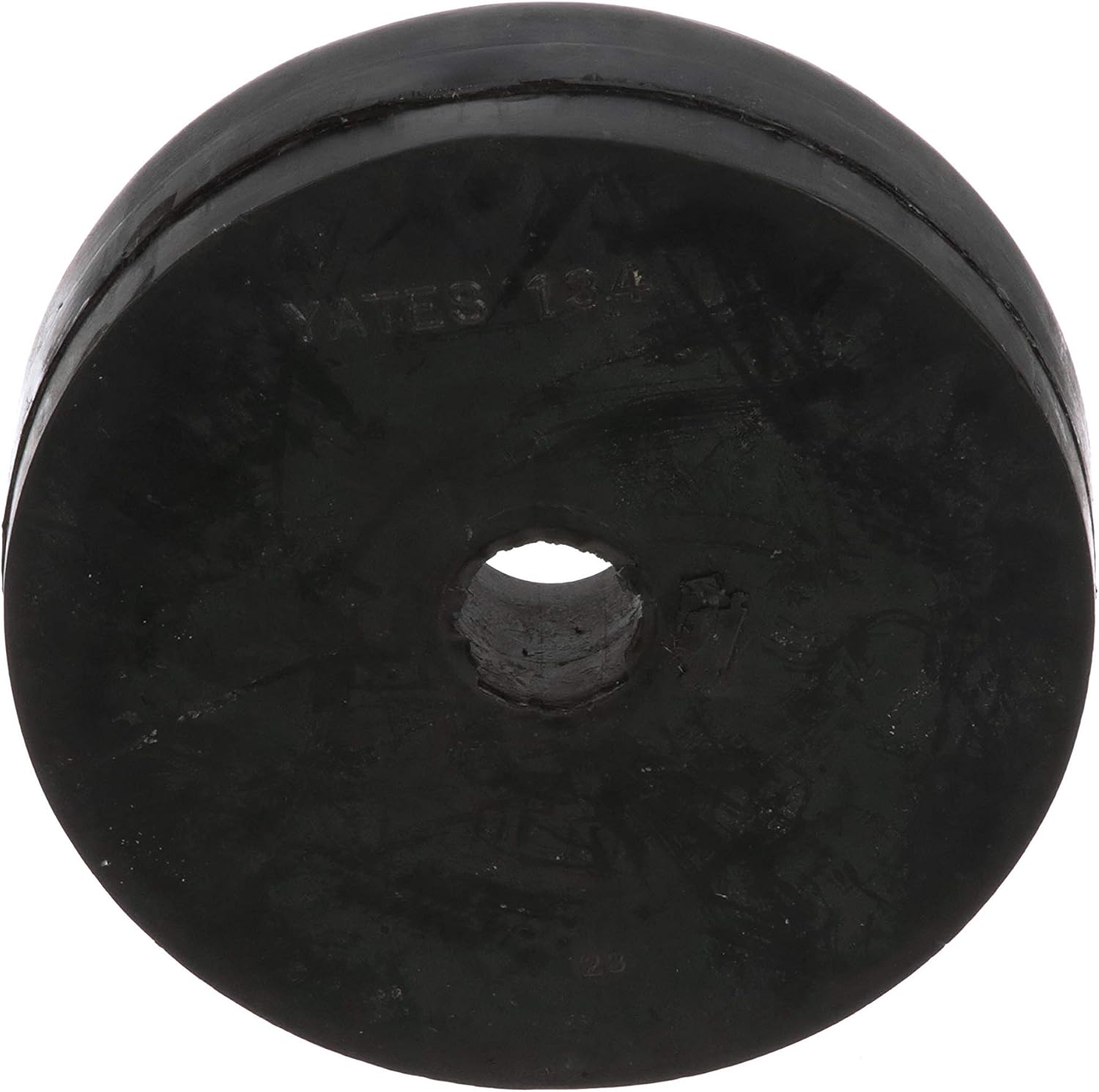 Seachoice Molded Roller End Cap, Black, Boat Trailer, 3-1/2 in. X 5/8 in.
