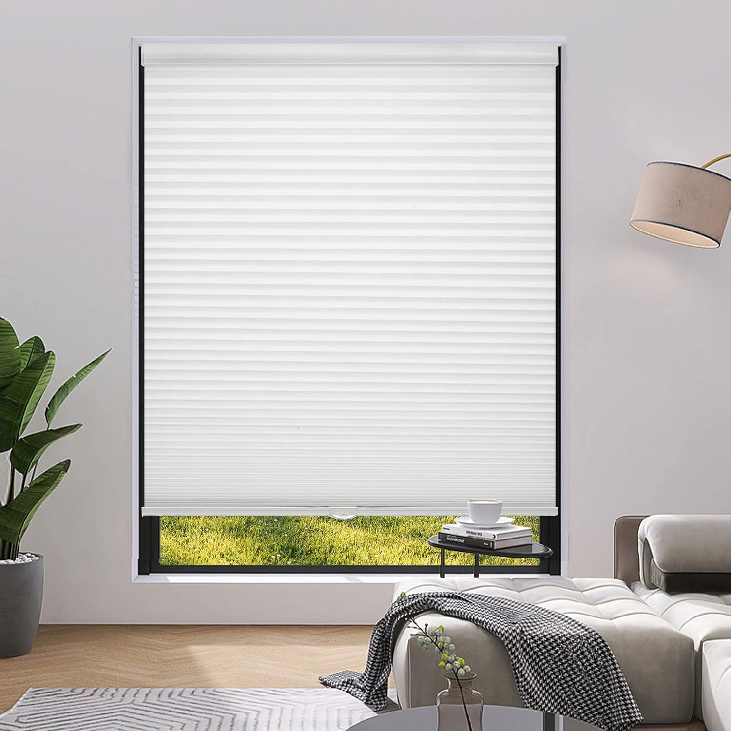 MYshade Cordless Light Filtering Cellular Blinds for
