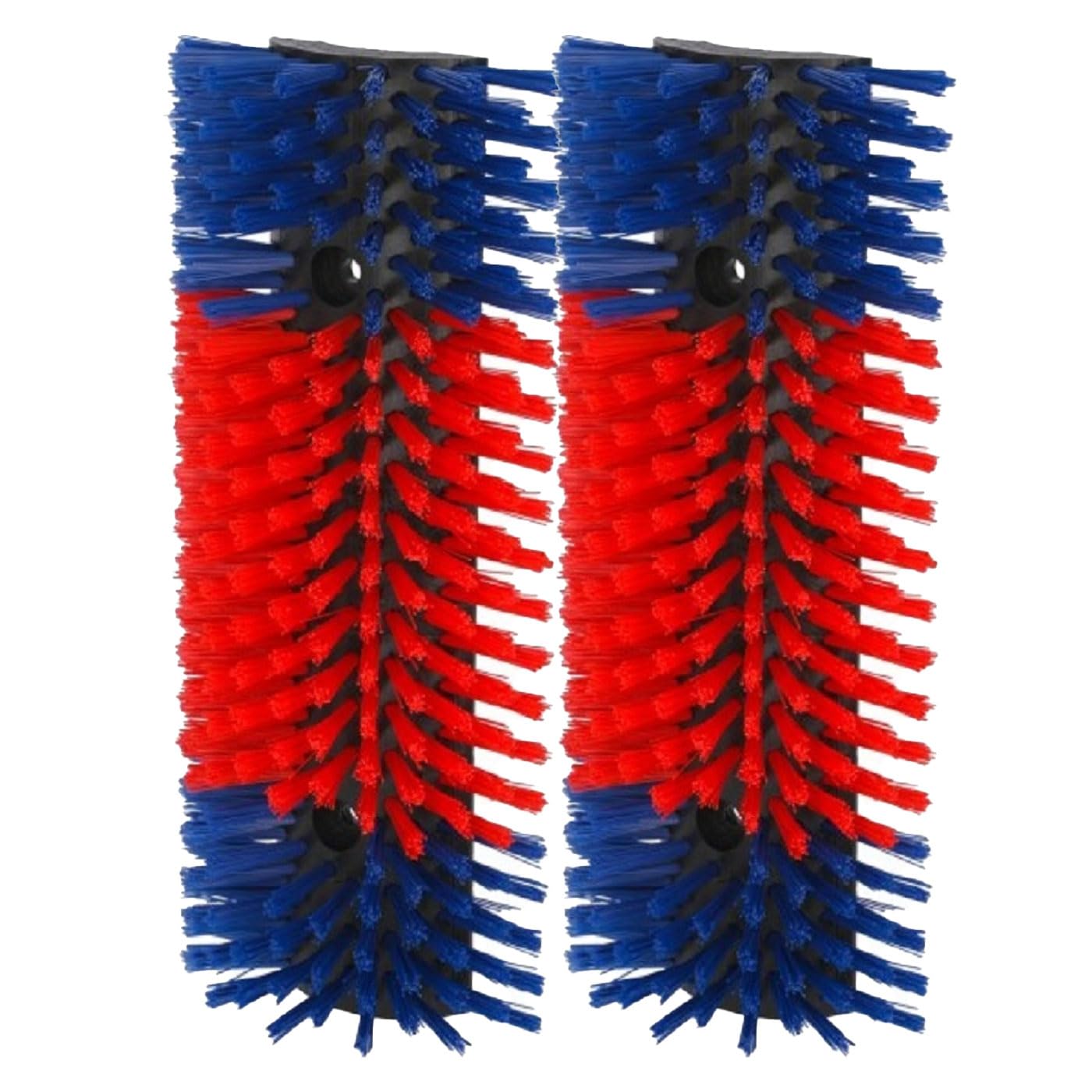 Kerbl - Cepillos rascadores para animales de 22 x 50 cm en juego de 2, 3 y 4 unidades – Cepillos resistentes para ganado, terneros, caballos y cabras, montaje versátil en pared/esquina/estaca, ideal