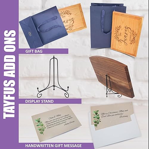 Miniatura 9 de Personalized Cutting Board Gift for Dad or Grandpa - Custom Engraved Charcuterie Board with Kids' Names - Father's Day, Birthday, Christmas Gift for