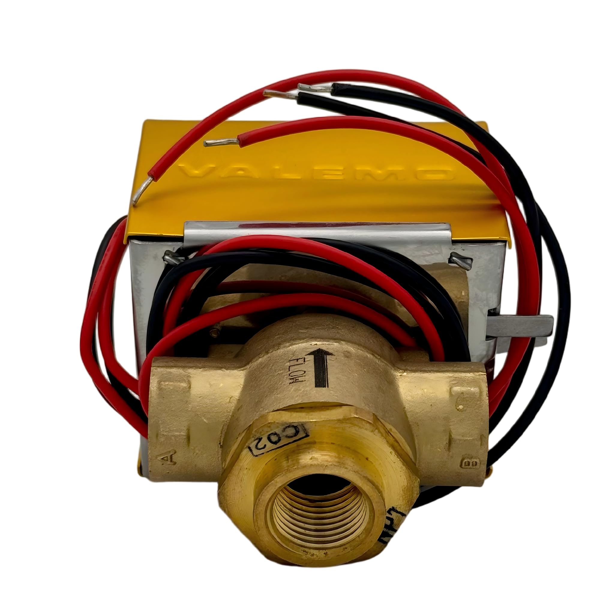 V3222-A1S Válvula de zona motorizada, 3 vías, NPT roscado de 1/2 pulgada, normalmente cerrada, 24 V CA con interruptor final