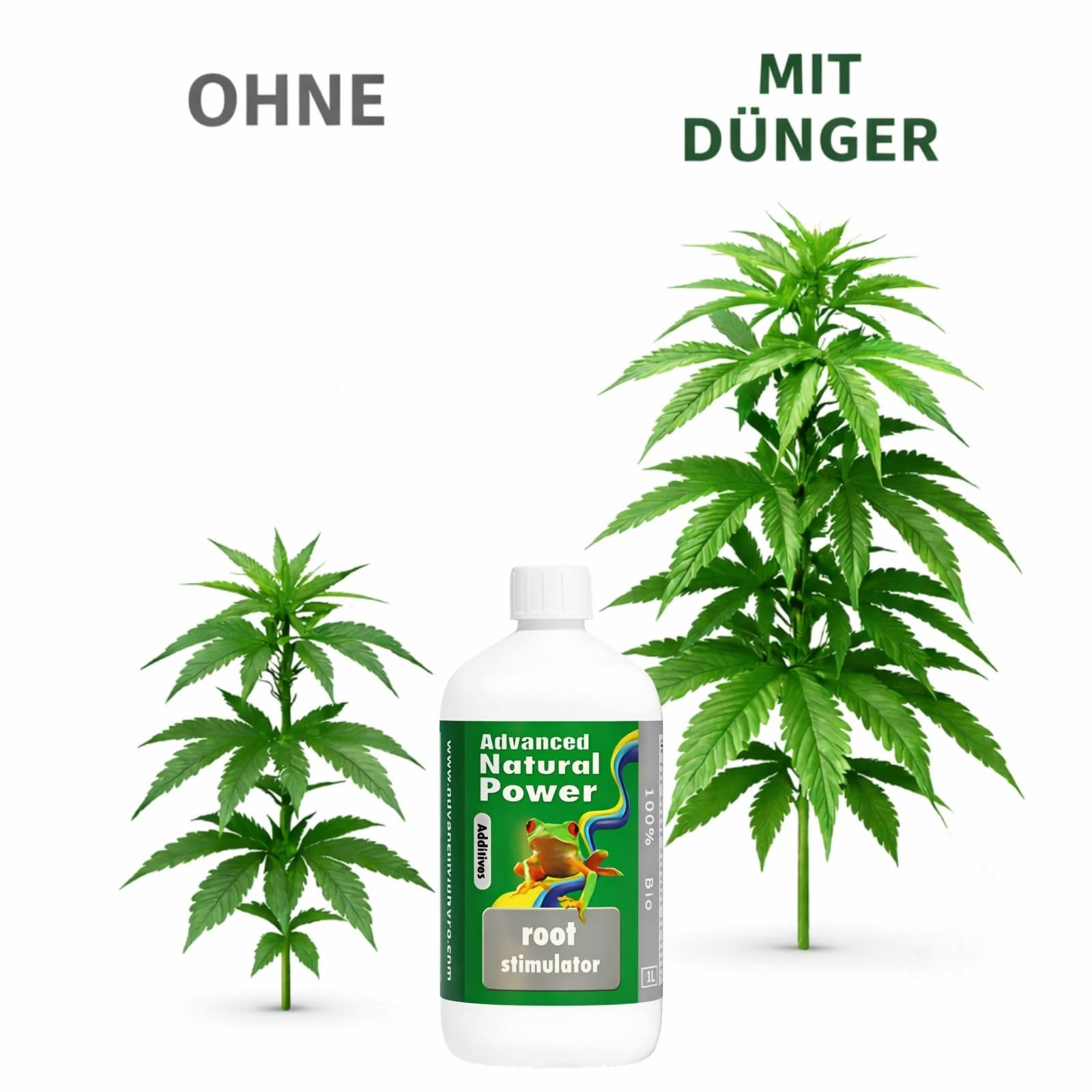 Weedness Advanced Hydroponics Root Stimulator 1 Liter - Grow Anbau Indoor Dünger Substrat Reiniger Erde Flüssigdünger Organischer Dünger Bio