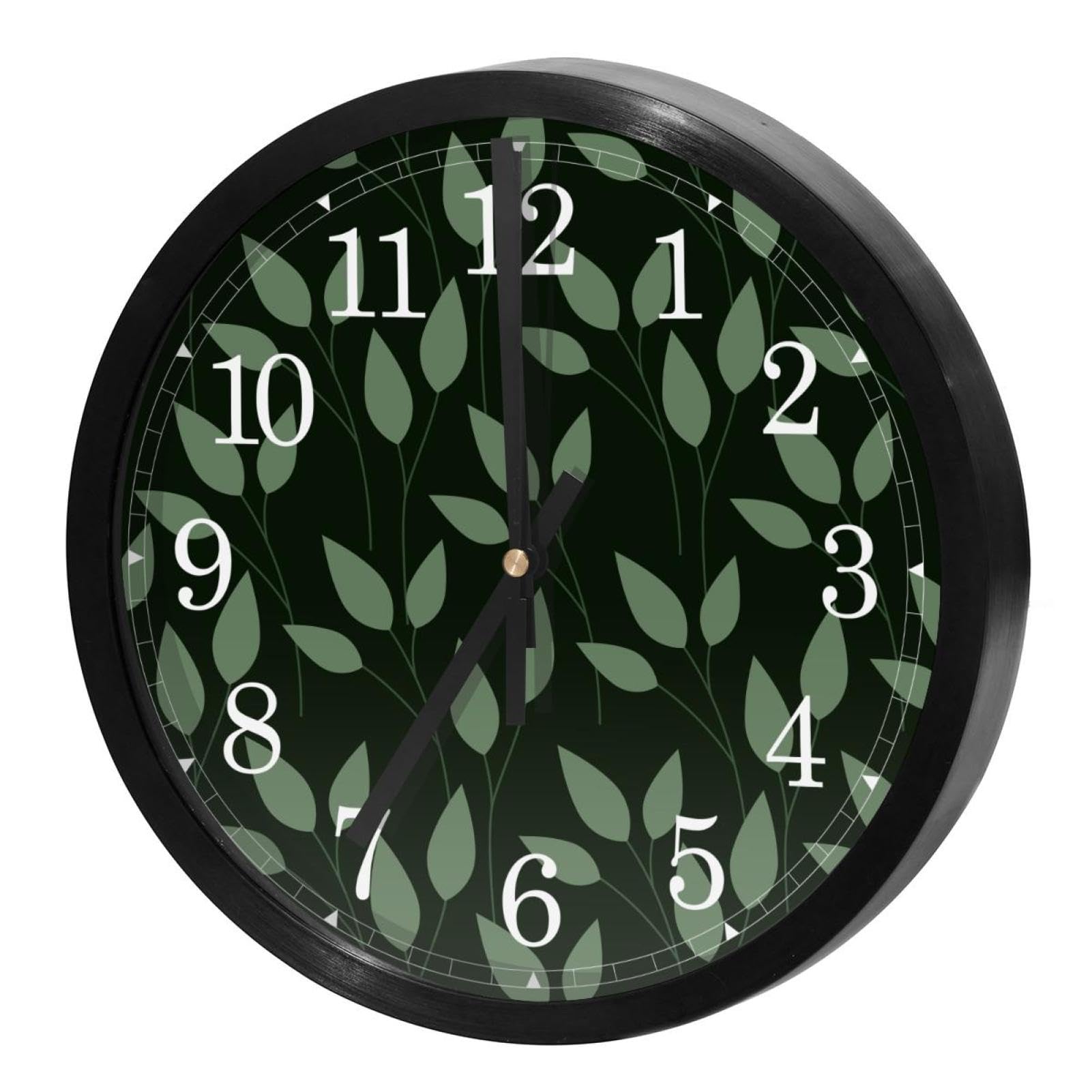 Horloge murale silencieuse anti-bruit pour éliminer le tic-tac agaçant au bureau