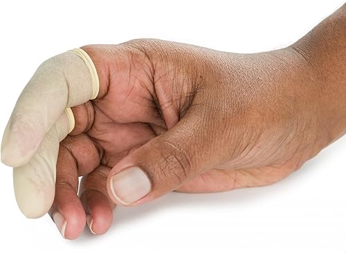 Vista 4 de Grafco - Cunas de látex medianas, color blanco, (144/caja) (paquete de 2)