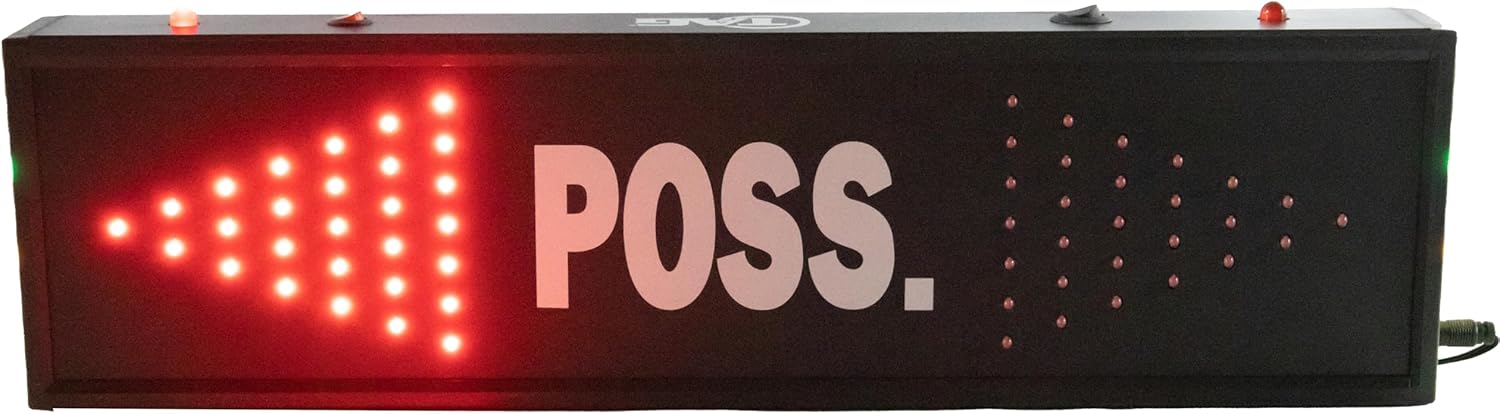 TAG Basketball LED Possession and Timeout Indicator, Never Miss a Timeout Again